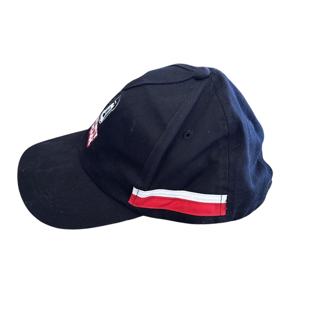 Primark Disney Mickey Mouse Black Red White Stripe Baseball Cap Adult Black VGC - Picture 3 of 6